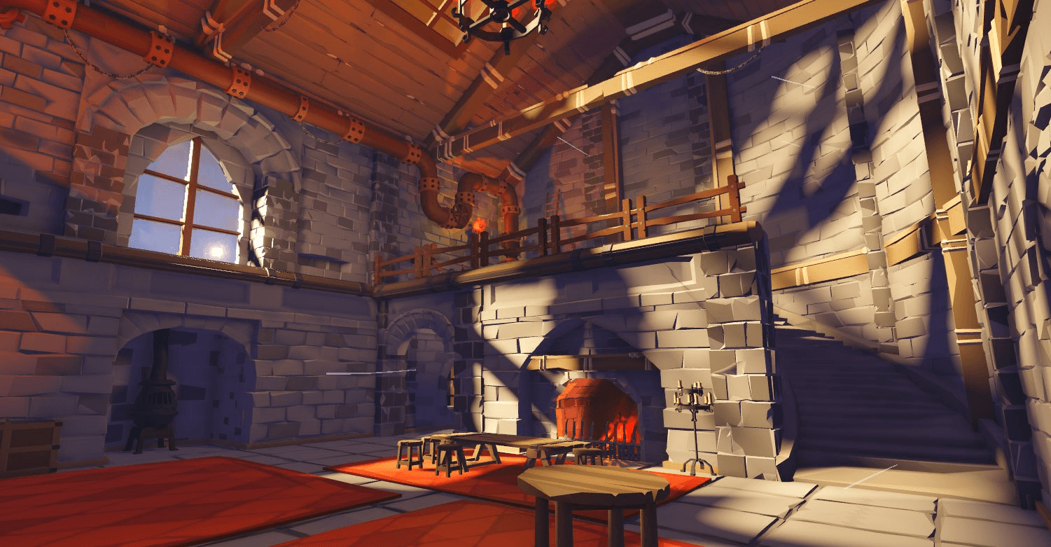 Odyssey tavern interior