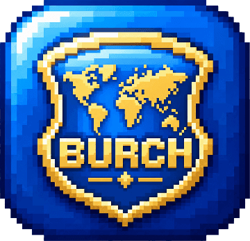 International Burch University badge